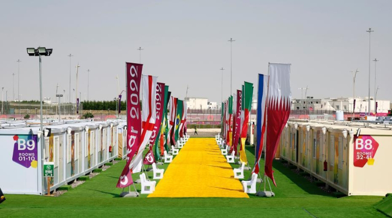 卡塔爾球迷村集裝箱房屋