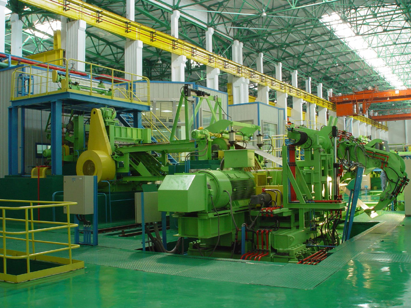 鞍鋼彩涂生產(chǎn)線