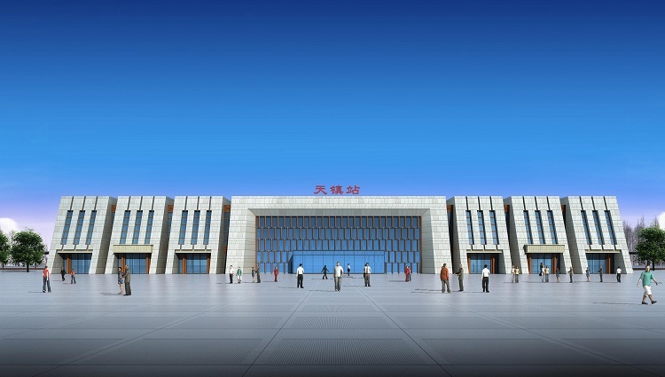 阿米納彩涂板應(yīng)用-大張線天鎮(zhèn)站